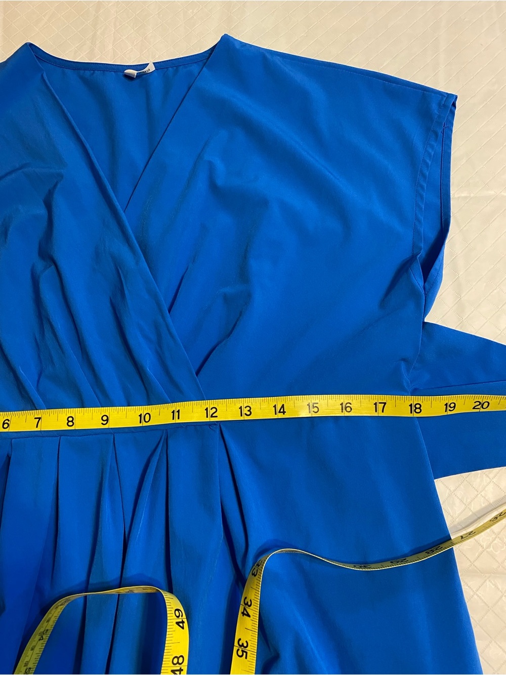 HALARA Blue Wrap Maxi Dress - Picture 4 of 7